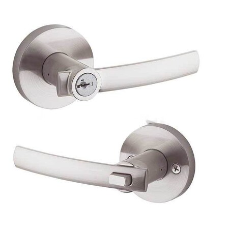 Kwikset Sydney Keyed Entry Lever 156SYL-RDT-15-SMT-6AL-RCS